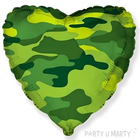 xx bfk balon foliowy 18 fx serce military