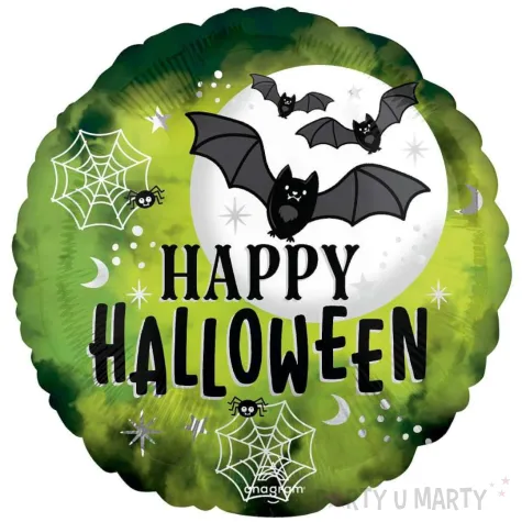 xx bfk balon foliowy 18 glow batty halloween