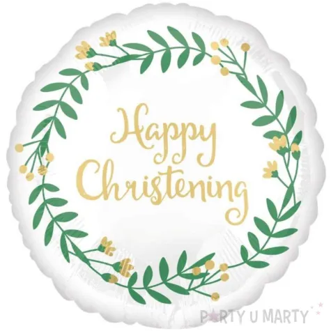 xx bfk balon foliowy 18 on your christening