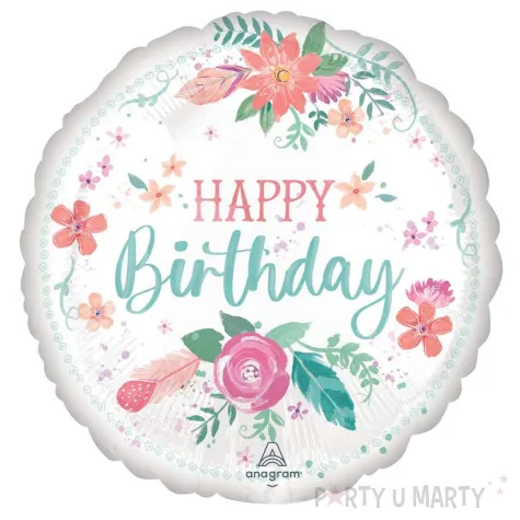 xx bfk balon foliowy 18 shp free spirit birthday