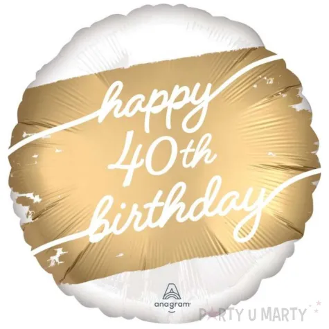 xx bfk balon foliowy 18 shp golden age 40