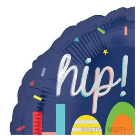 xx bfk balon foliowy 18 shp hooray