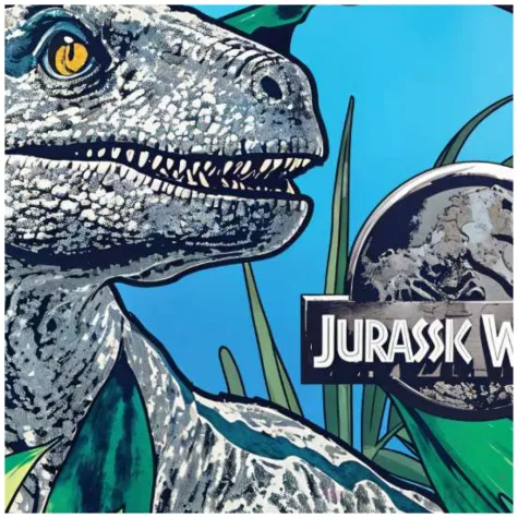 xx bfk balon foliowy 18 shp jurassic world dominion