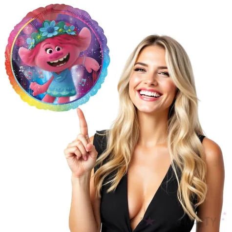 xx bfk balon foliowy 18 trolls world tour