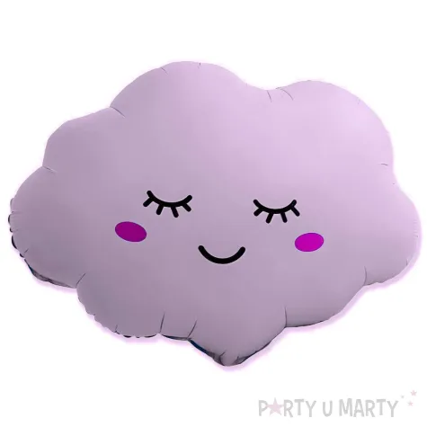 xx bfk balon foliowy 24 fx chmurka matowa pink