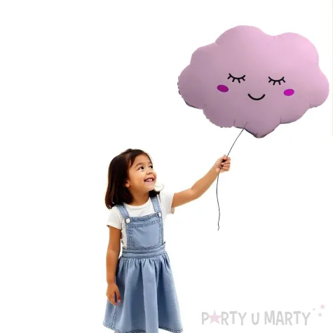 xx bfk balon foliowy 24 fx chmurka matowa pink