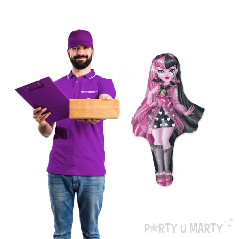 xx bfk balon foliowy 24 fx monster high draculaura niepakowany