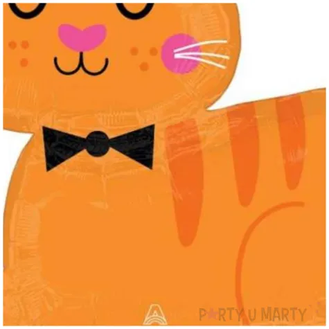 xx bfk balon foliowy 31 orange tabby cat