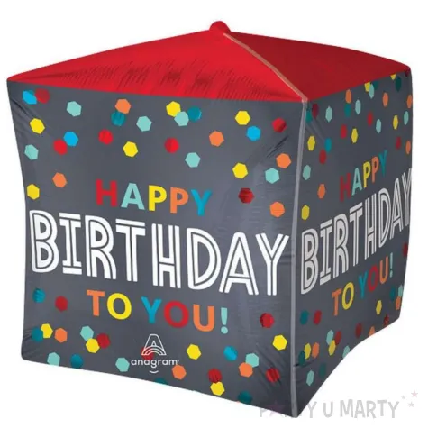 xx bfk balon foliowy confetti burst bday