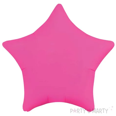 xx bfk balon foliowy gwiazda fluor c rozowy 19