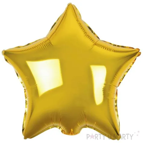 xx bfk balon foliowy gwiazda zlota 18 100szt