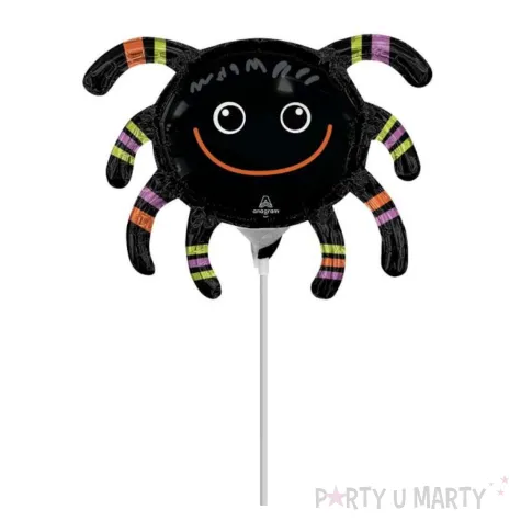 xx bfk balon foliowy mini shape smiley spider