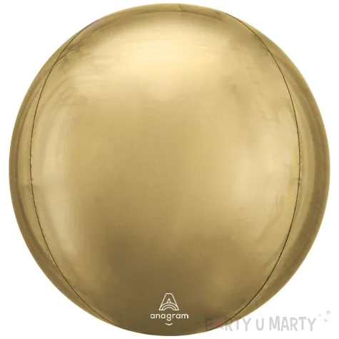 xx bfk balon foliowy orbz jumbo white gold