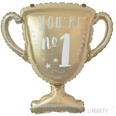 xx bfk balon foliowy puchar szampanskie zloto 55x55 cm