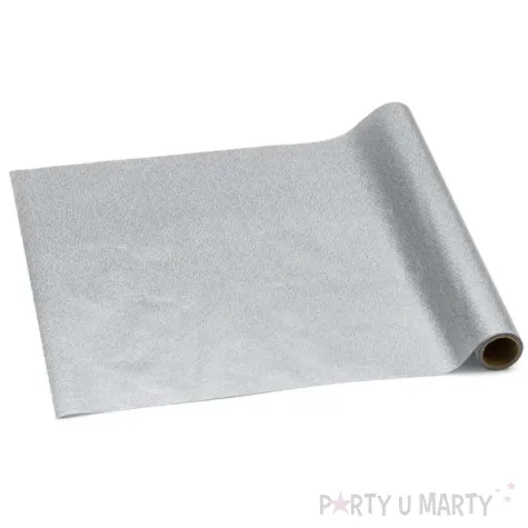 xx bieznik dekoracyjny srebrny 0 36 x 3 m