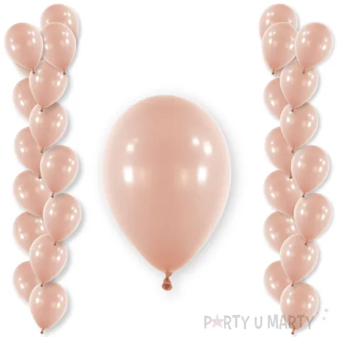 xx bl balon 11 rnd fashion antique pink 50 szt