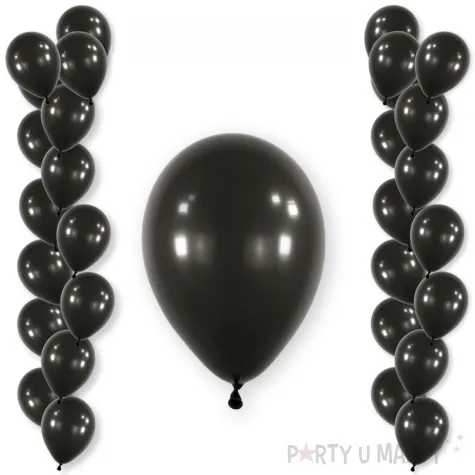 xx bl balon 11 rnd fashion jet black 50 szt