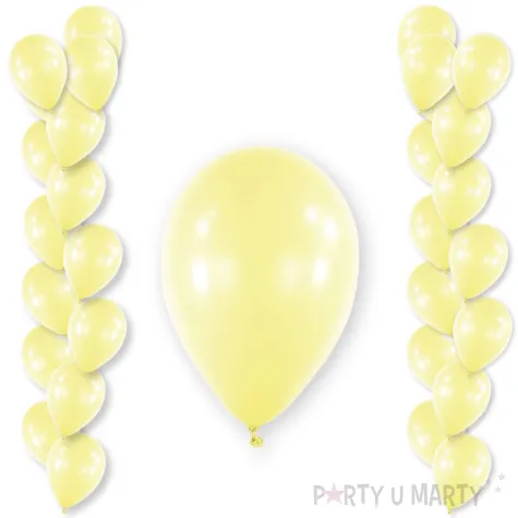 xx bl balon 11 rnd macaron lemon 50 szt