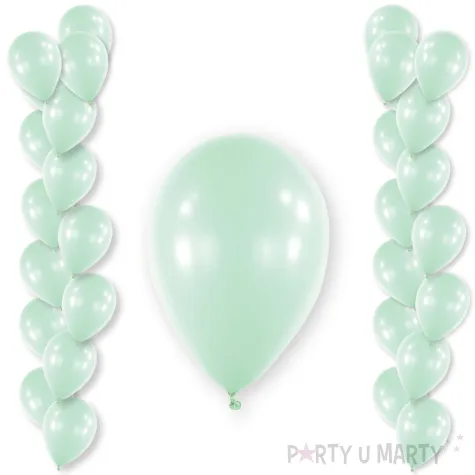 xx bl balon 11 rnd macaron mint 50 szt