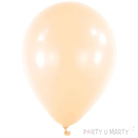 xx bl balon 11 rnd macaron peach 50 szt