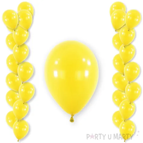 xx bl balon 11 rnd standard yellow sunshine 50 szt
