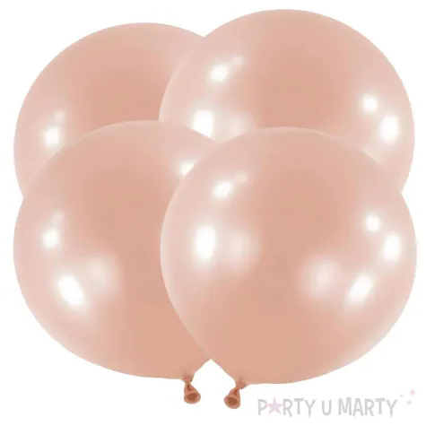 xx bl balon 24 rnd fashion antique pink 4 szt