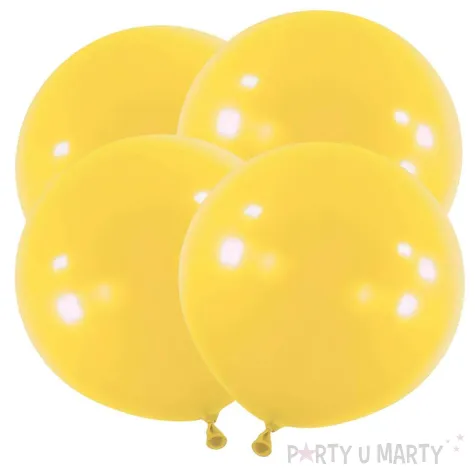 xx bl balon 24 rnd fashion mustard 4 szt