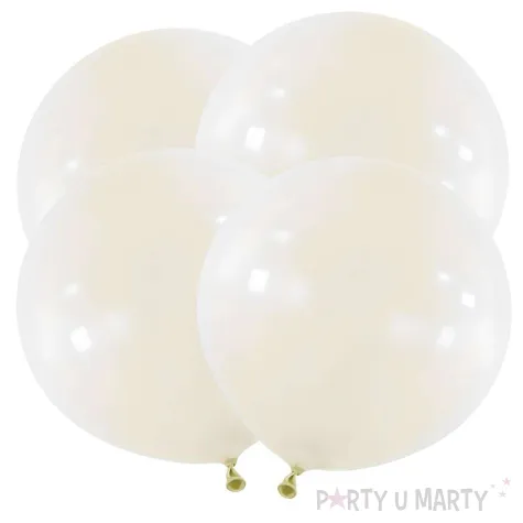 xx bl balon 24 rnd standard frosty white 4 szt