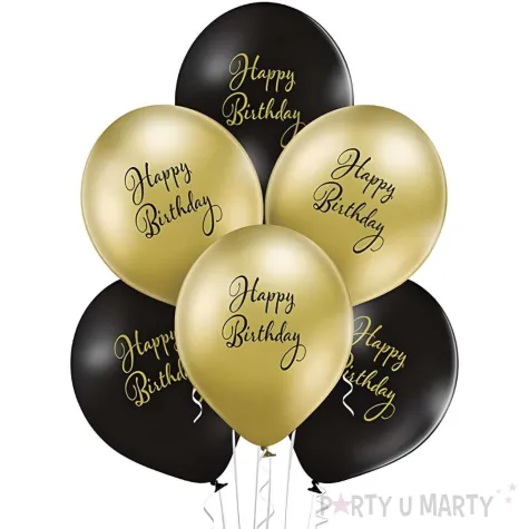 xx bl balony d11 happy birthday 1c2s 6 szt