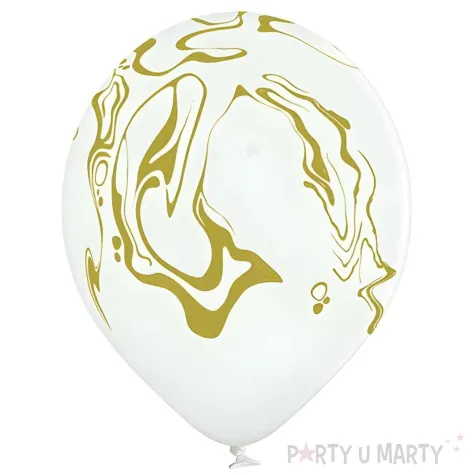 xx bl balony d11 marble 1c5s 6 szt