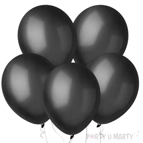 xx bl balony decomex 11 metallic black 100 szt