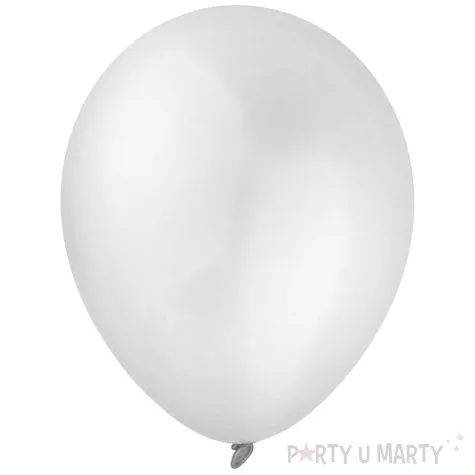 xx bl balony decomex 11 metallic white 100 szt