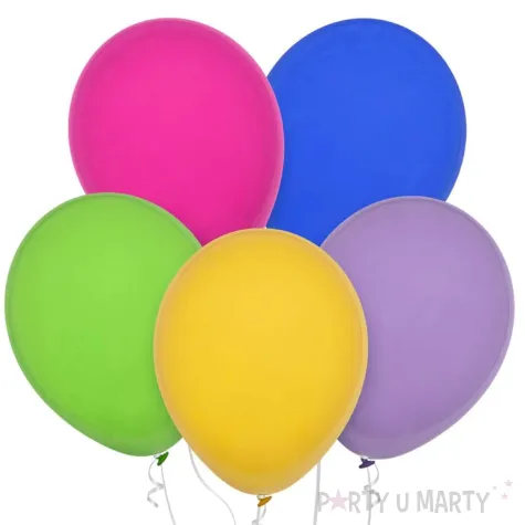 xx bl balony decomex 11 pastel assorted 100 szt