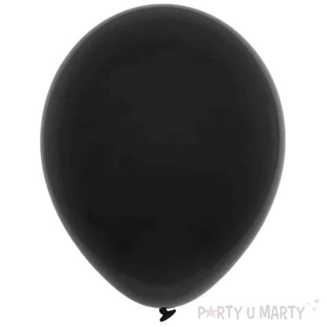 xx bl balony decomex 11 pastel black 100 szt