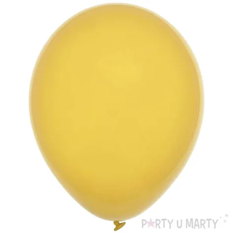 xx bl balony decomex 11 pastel golden yellow 100 szt