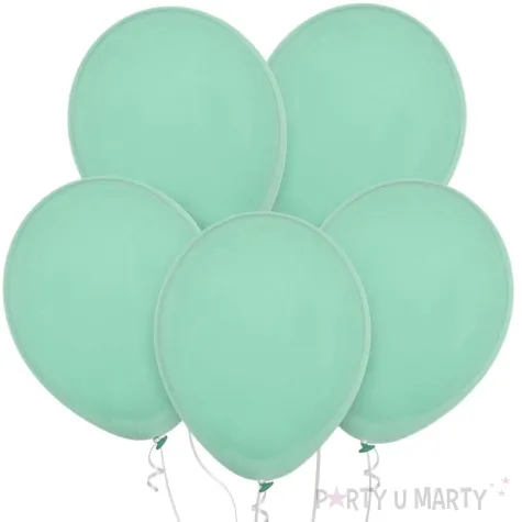xx bl balony decomex 11 pastel green tea 100 szt