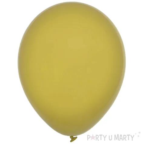 xx bl balony decomex 11 pastel mustard 100 szt