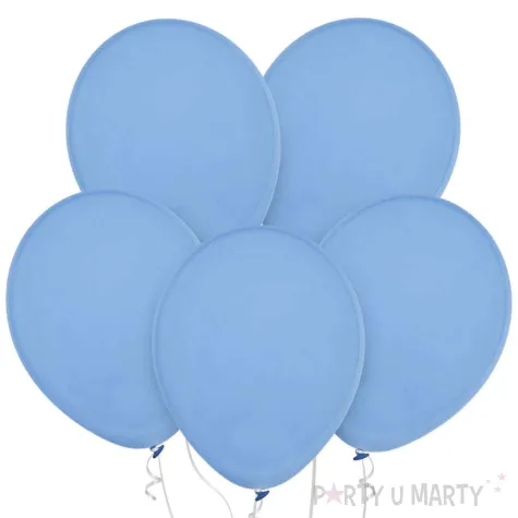 xx bl balony decomex 11 pastel sky blue 100 szt