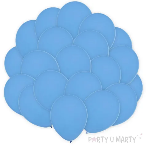 xx bl balony decomex 18 pastel baby blue 25 szt