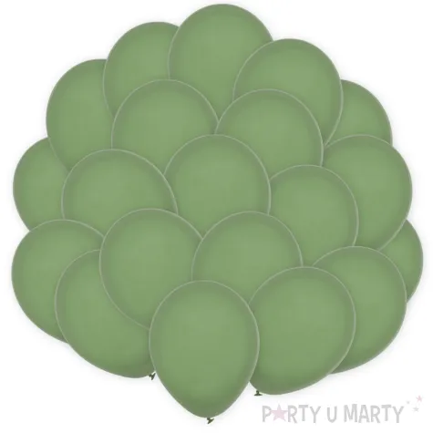 xx bl balony decomex 18 pastel eucalyptus 25 szt