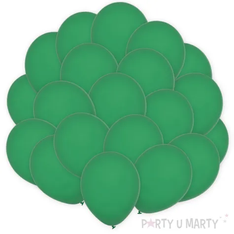 xx bl balony decomex 18 pastel forest green 25 szt