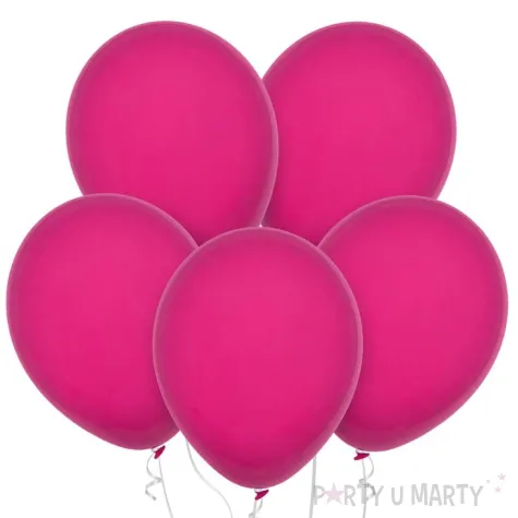 xx bl balony decomex 18 pastel magenta 25 szt