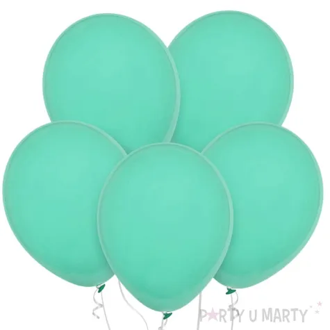 xx bl balony decomex 18 pastel matte green 25 szt