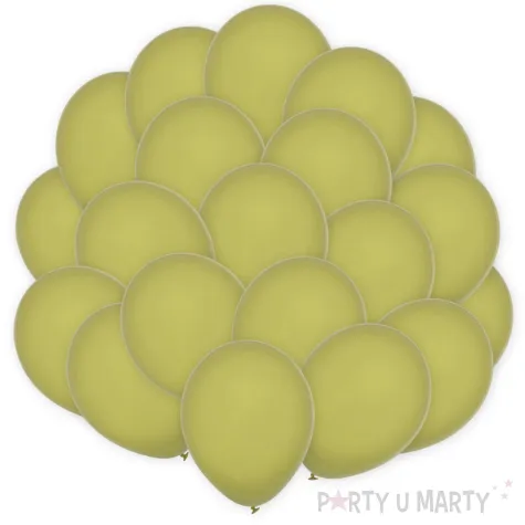 xx bl balony decomex 18 pastel olive 25 szt