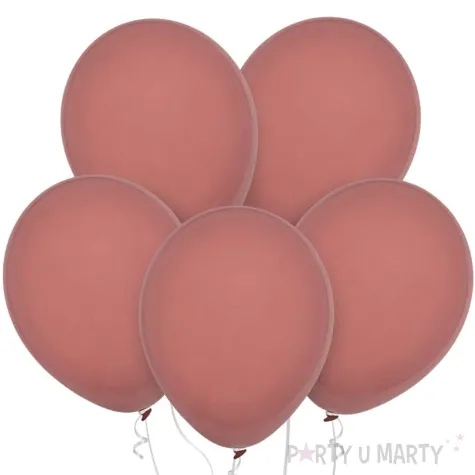 xx bl balony decomex 18 pastel rose wood 25 szt