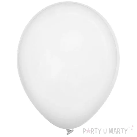 xx bl balony decomex 18 pastel white 25 szt