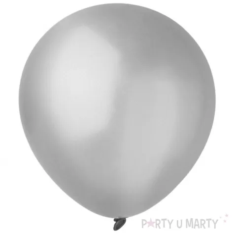 xx bl balony decomex 5 metallic silver 100 szt