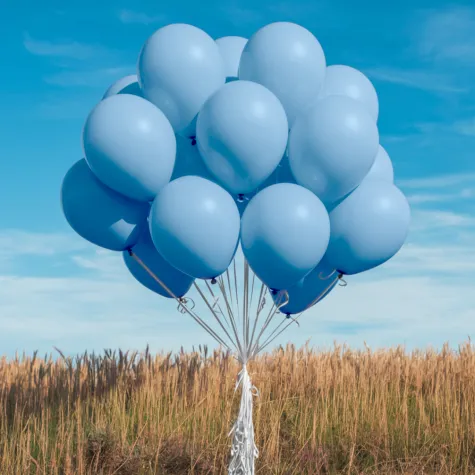 xx bl balony decomex 5 pastel baby blue 100 szt