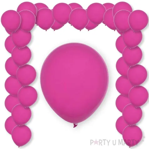 xx bl balony decomex 5 pastel fuchsia 100 szt