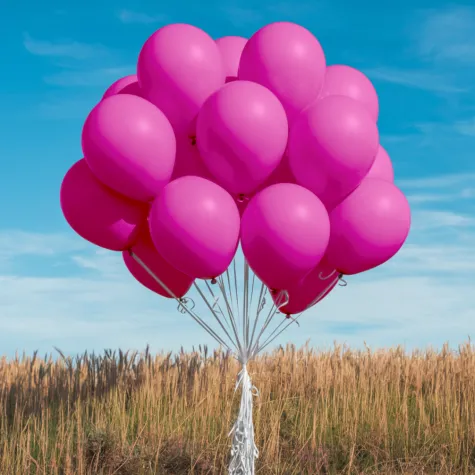xx bl balony decomex 5 pastel fuchsia 100 szt